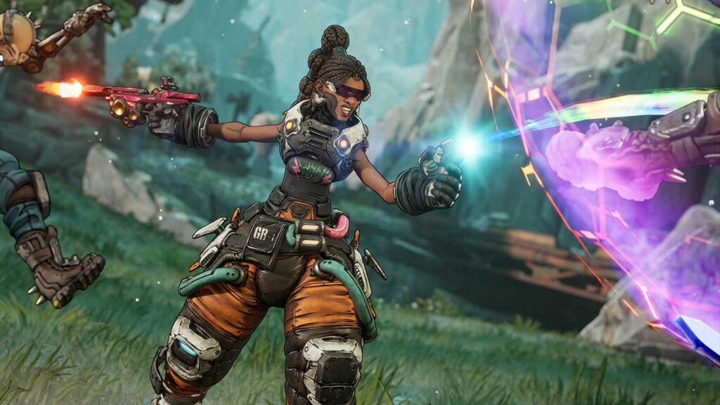 borderlands 4 trailer vault hunter harlowe