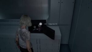 resident evil requiem cofre camara de esterilização